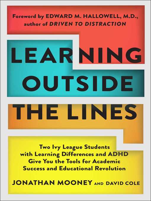 Title details for Learning Outside The Lines by Jonathan Mooney - Available